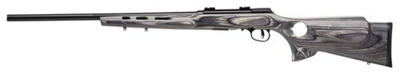Savage A22 Target .22 LR, 22″ Barrel, Black Laminate Thumbhole Stock, 10rd
