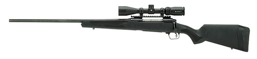 Savage Arms 110 Apex Storm XP Left Hand 400 Legend, 18″ Barrel, Black, Includes Vortex Crossfire II 3-9x40mm Scope, 4rd