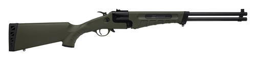 Savage Arms 42 Takedown 22 LR/410 Ga, 20″ Barrel, Olive Dark Green, Black Rec, 2rd