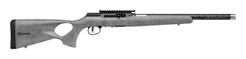 Savage Arms A Series TimberLite 22 LR, 18″ Threaded Barrel, Gray Black Webbing, 10rd