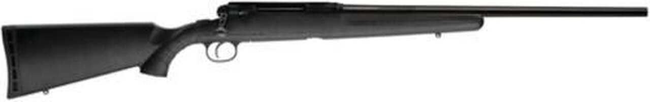 Savage Arms Axis Heavy Barrel .308 Winchester 22″ Barrel Matte Black 1:10 Twist Black Composite Stock 4rd