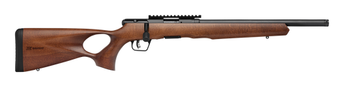 Savage Arms B Series Timber 22 WMR, 18″ Threaded Barrel, Woodgrain Stock, 10rd