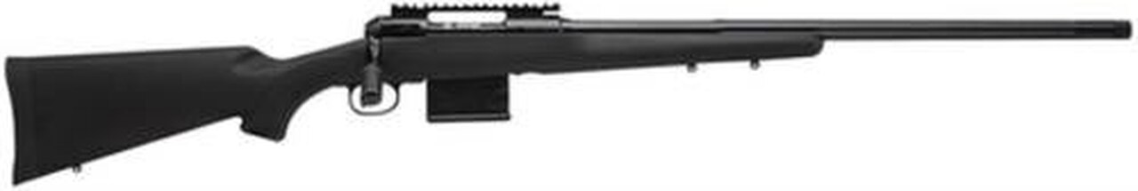 Savage Arms Model 10FCP-SR 6.5 Creedmoor 24″ Threaded Barrel Accutrigger Black Synthetic Accustock 10rd