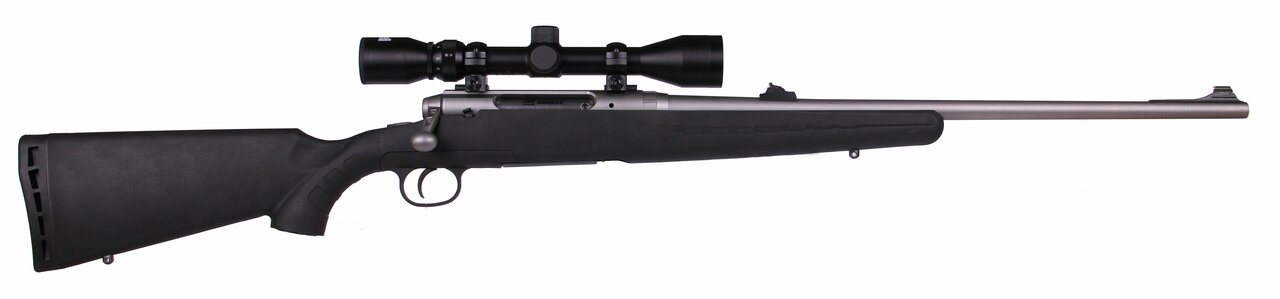 Savage Axis 22-250 Rem, Stainless, Scope Package