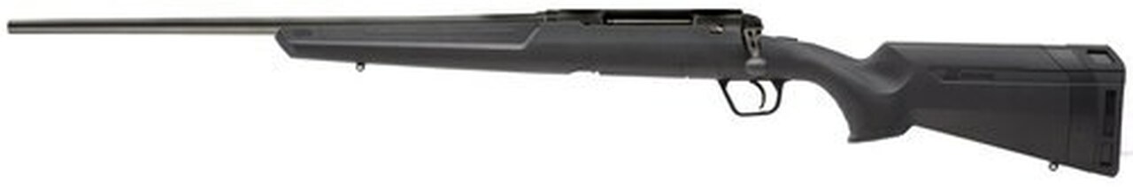 Savage Axis 22-250 Remington, 22″ Barrel,, , Synthetic Black, Left Hand, 4 rd