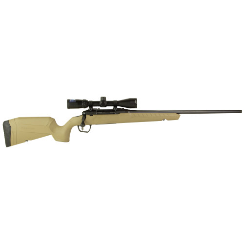 Savage Axis II XP 270 Winchester, 22″ Barrel, Flat Dark Earth Stock, Boresighted 3-9x40mm, 4rd