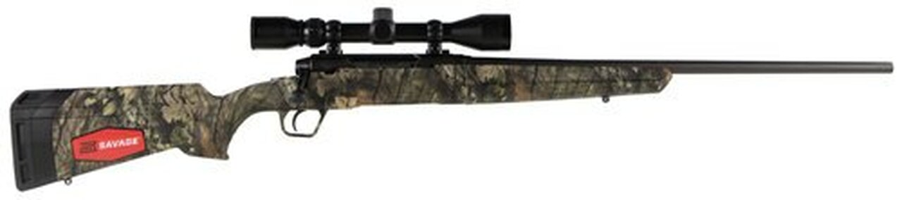 Savage AXIS XP 22-250, 3-9×40 Weaver Scope, MOBU Country