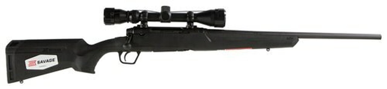 Savage Axis XP, .243 Win, 20″, 4rd, 3-9x40mm Weaver, Black