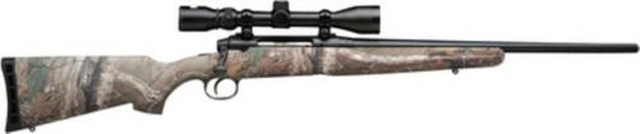 Savage Axis XP Youth 7mm-08 Rem, 20″ Barrel, Realtree Xtra Synthetic Stock, Black, Scope, 3+1rd