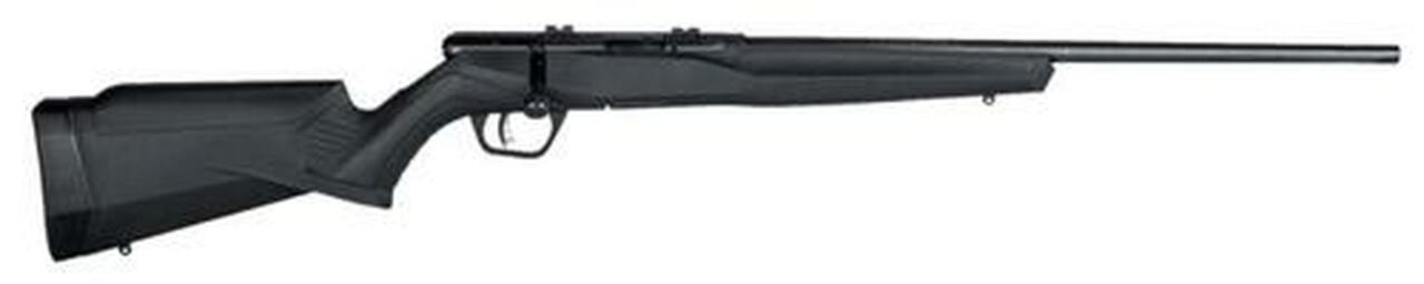 Savage B17 F Bolt 17 Hornady Magnum Rimfire (HMR) 21″ Barrel, Synthetic Blac, 10rd
