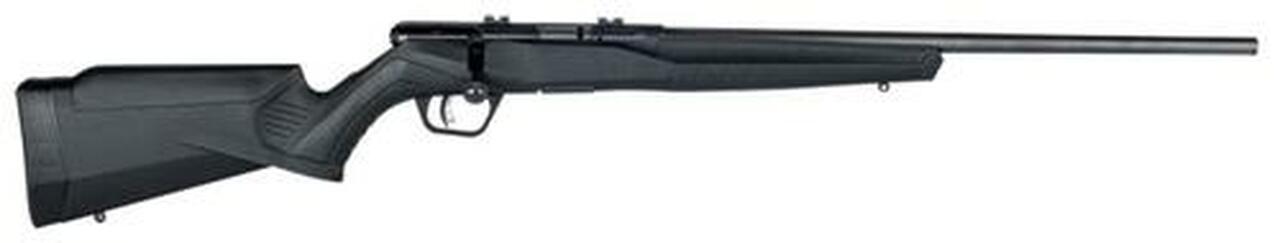 Savage B17 FV Bolt 17 Hornady Magnum Rimfire (HMR) 21″ Barrel, Synthetic Black, 10rd