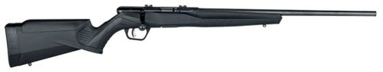 Savage B22 Magnum FV Bolt 22 WMR 21″ Barrel, Synthetic Black Stock Black, 10rd