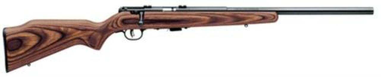 Savage Mark II BV Bolt 22 LR 21″ Barrel, Laminate Brown Stock Blued, 5rd