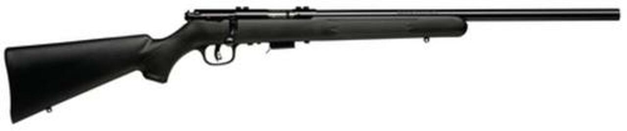Savage Mark II FV Bolt 22 LR 21″ Barrel, Synthetic Black Stock Blued, 5rd