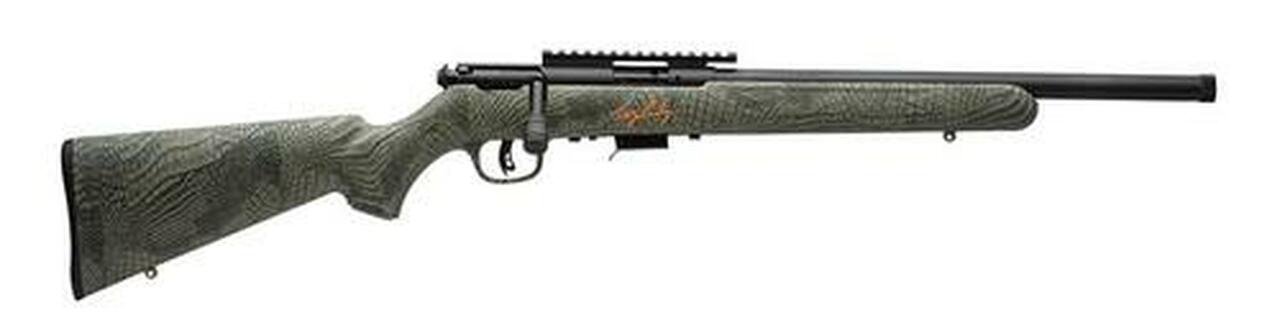 Savage Mark II FV-SR Landry Rifle, 22LR, 16.5″, 5rd, Gator Skin Camo