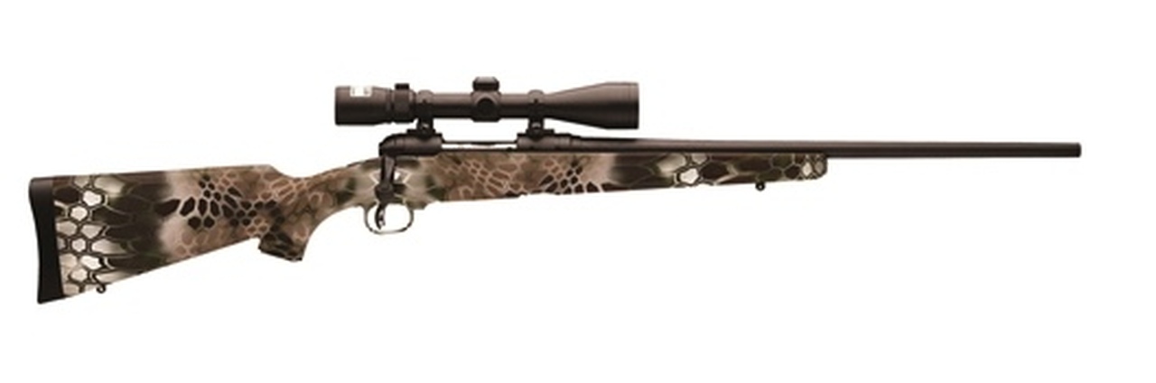 Savage Model 11 Trophy Predator Hunter 22-250 XP Kryptek Brush, Nikon 3-9×40 Scope Combo