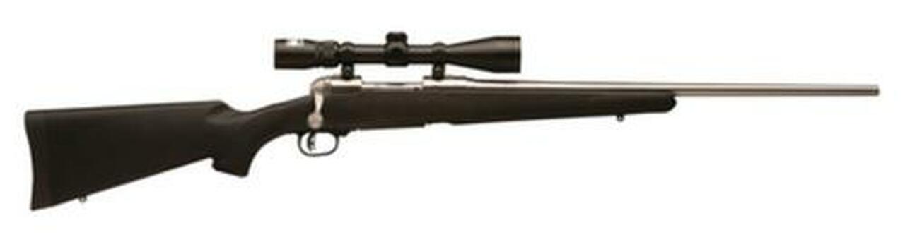 Savage Model 116 Trophy Hunter XP Package .300 Win Mag 24″ Stainless Steel Barrel Black Synthetic Stock 3rd Includes Nikon 3-9x40mm Riflescope Mounted