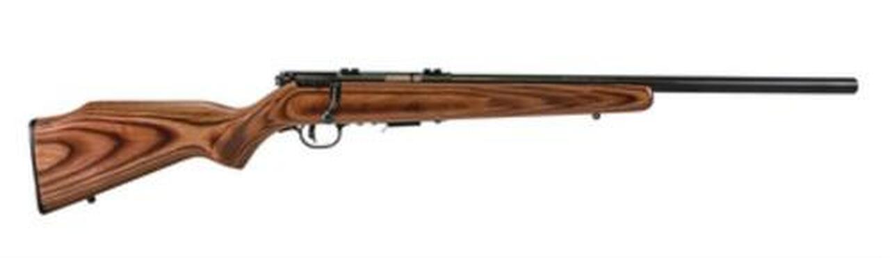 Savage Model 93R17 Bv .17 HMR 21″ Heavy Barrel Blue Finish Laminated Stock Accutrigger 5 Round