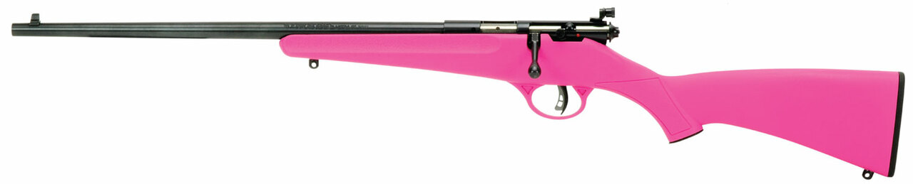 Savage Rascal 22 LR, 16″ Barrel, Pink, Left Hand, 1rd