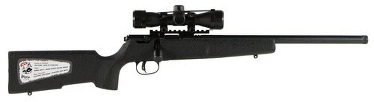 Savage Rascal Target XP 22LR, Scope/Bipod