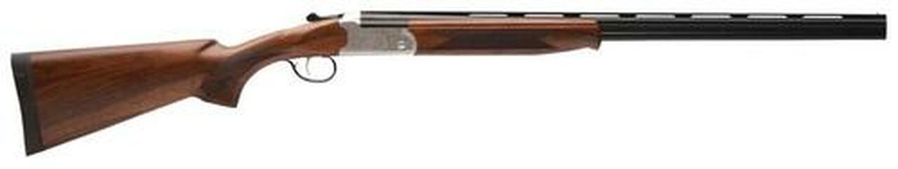 Savage Stevens Model 555 Enhanced Over/Under .410 Ga 26″ Barrel Laser Engraved Ejectors Manual Safety Walnut Stock