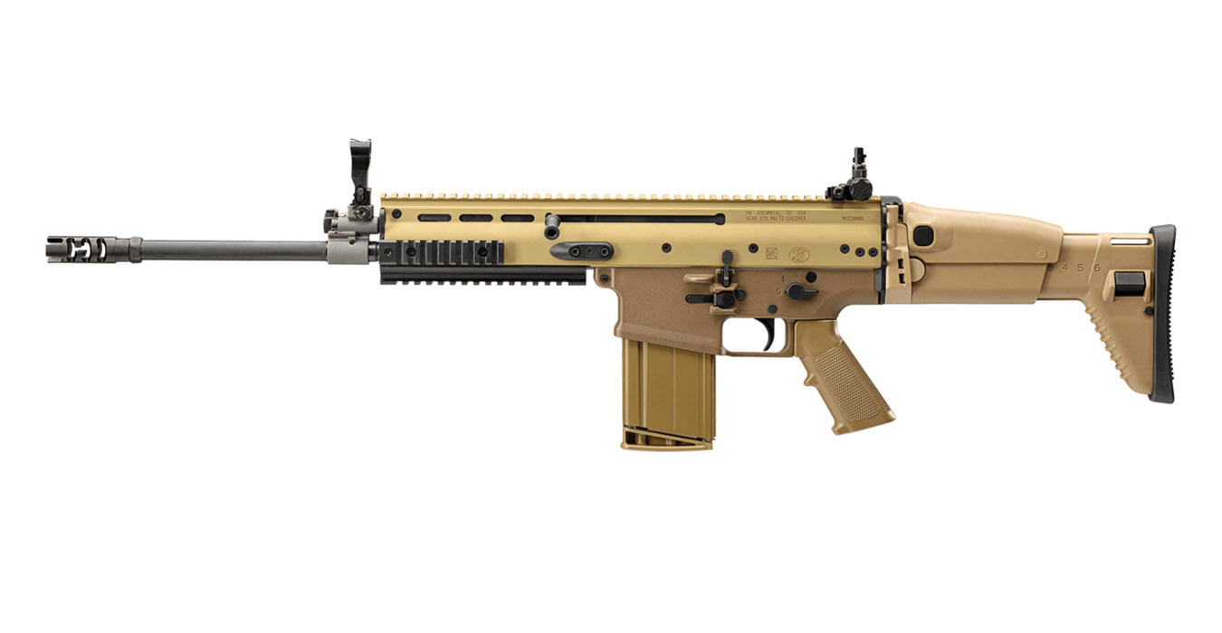 SCAR 17S NRCH 7.62x51mm NATO Flat Dark Earth Semi-Automatic Rifle with Folding Stock