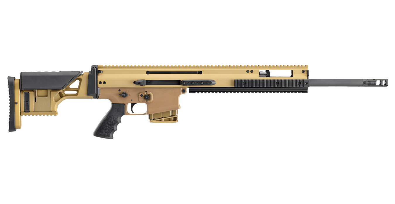 SCAR 20S 7.62×51 NATO (308) Semi-Auto Rifle with FDE Finish