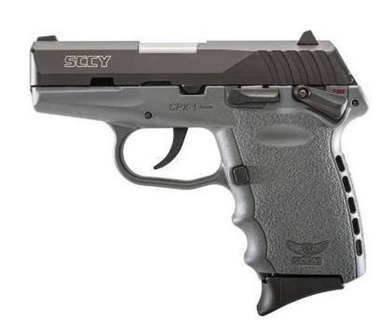 SCCY CPX-1, 9mm 3.1″ Barrel, Gray Grip,/Frame Gri, 10rd