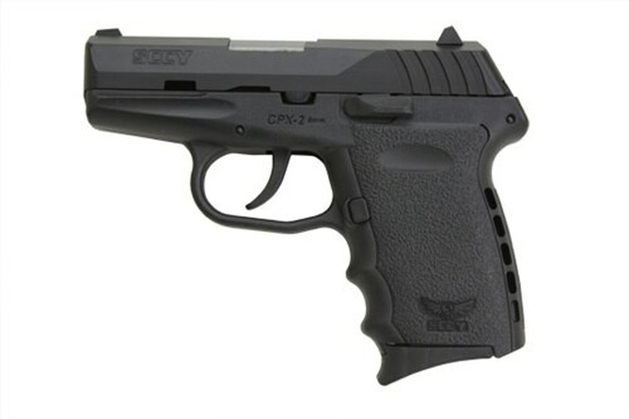 SCCY CPX-2 9mm 3.1″ Barrel, Black Polymer Grip/Frame Grip, 10rd