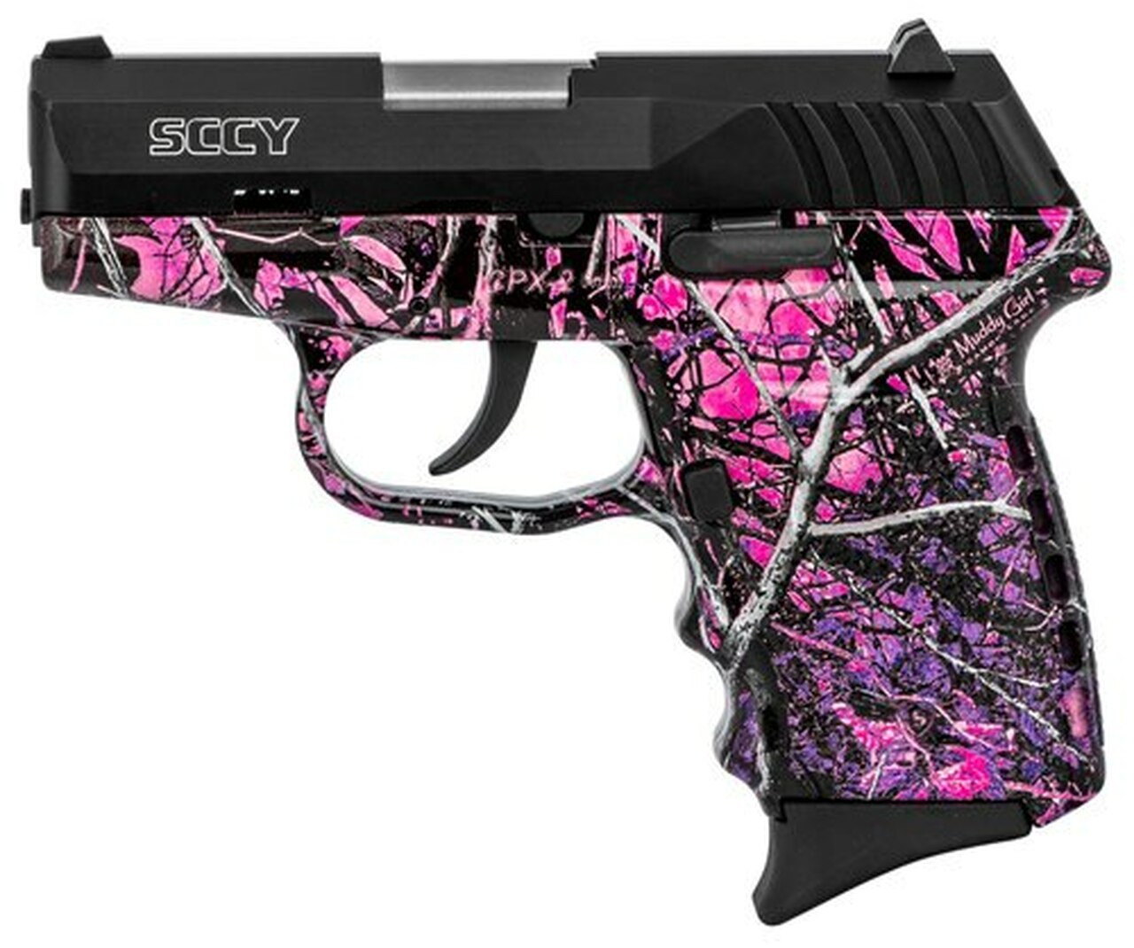 SCCY CPX-2 Carbon 9mm, 3.1″ Barrel, Mud Gloss Grip, Black Stainless Steel Slide, 10rd