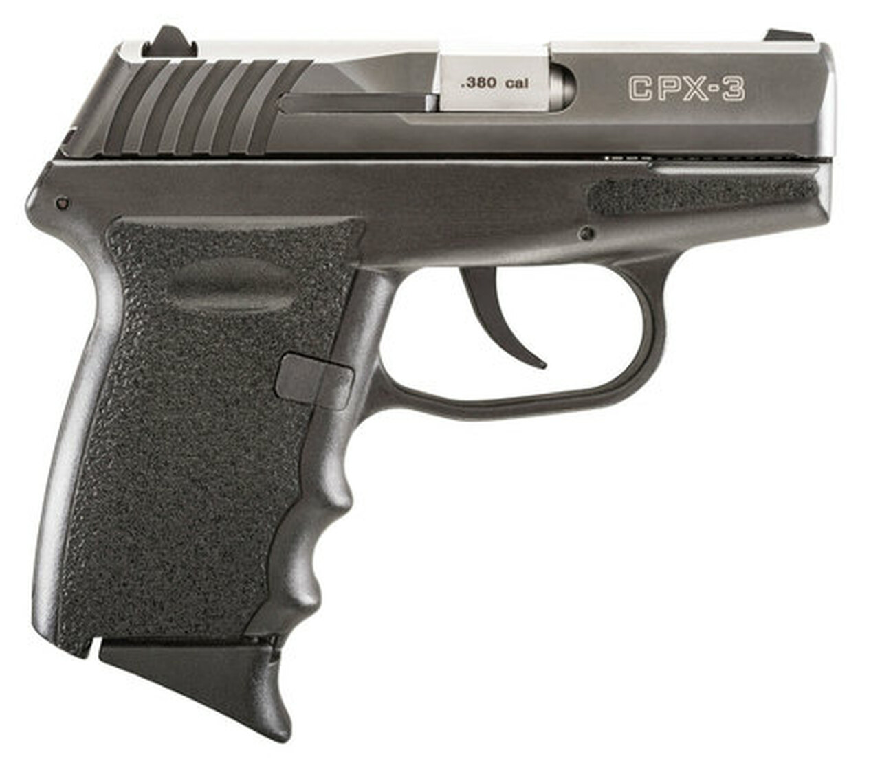 SCCY CPX-3, .380 ACP, 2.96″ Barrel, 10rd, Black