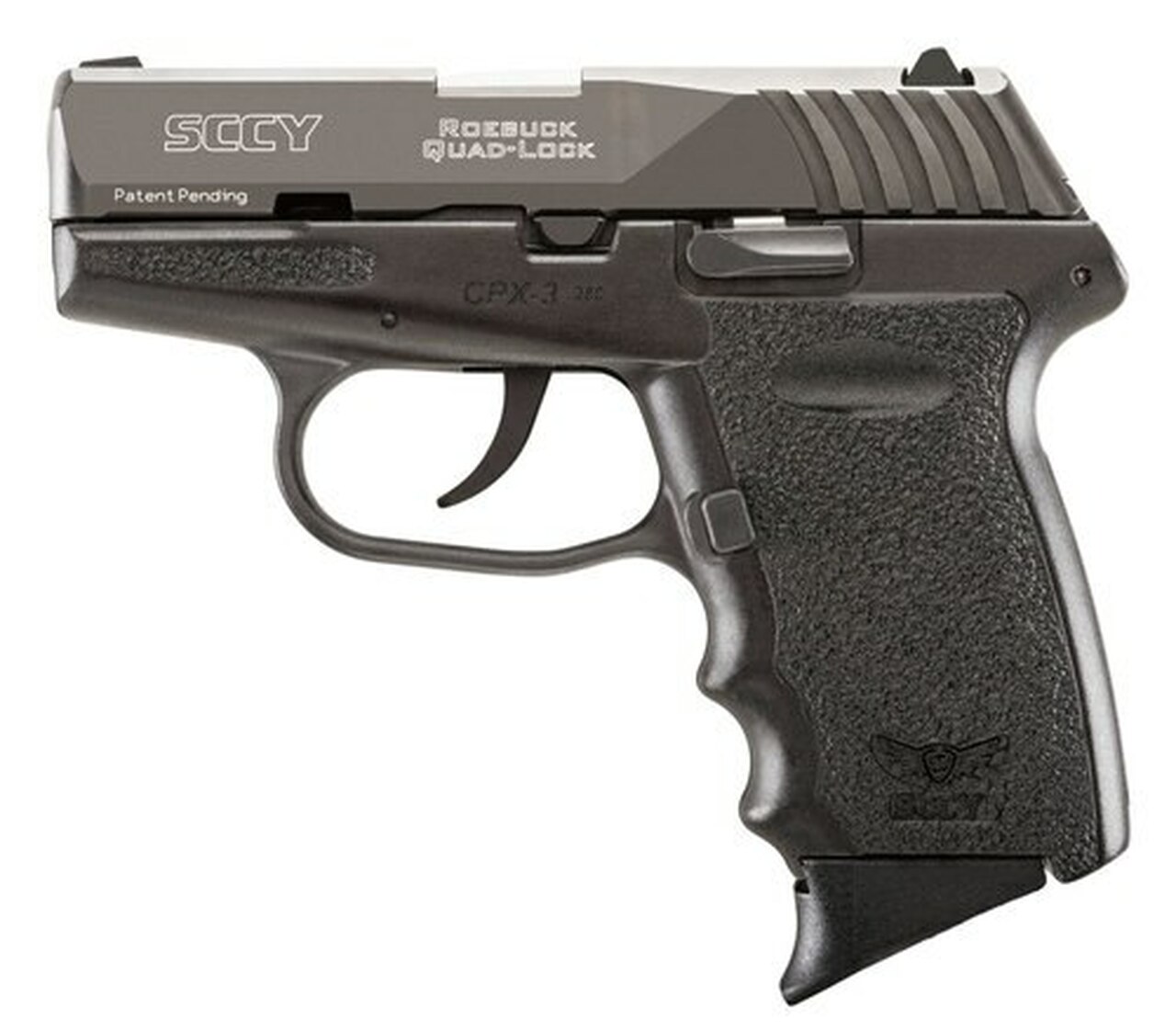 SCCY CPX-3, .380 ACP, 2.96″ Barrel, 10rd, Black
