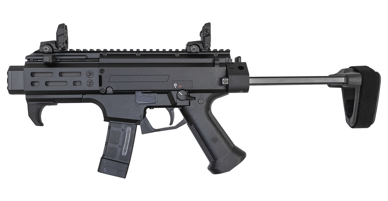 Scorpion EVO 3 S2 9mm Pistol Micro w/ Brace