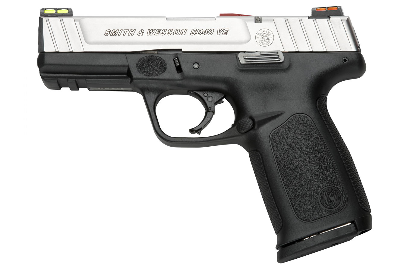 SD40 VE 40 S&W Two-Tone Pistol with Hi-Viz Fiber Optic Sights (CA Compliant)