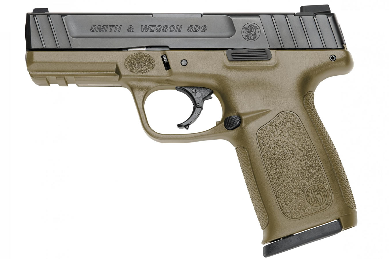 SD9 9mm with Flat Dark Earth (FDE) Frame
