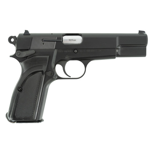 SDS Inglis L9A1 Hi-Power 9mm, 4.7″ Barrel, Black, 3-Dot Sights, 15rd