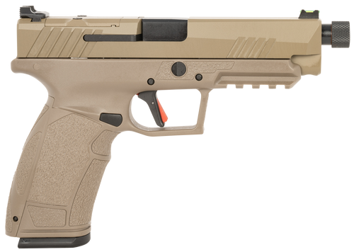 SDS PX-9 Tactical 9mm, 5.1″ Barrel, Flat Dark Earth, 10rd
