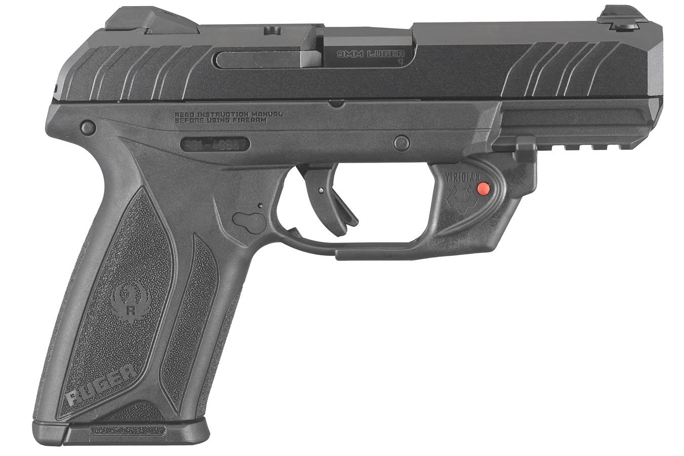 Security-9 9mm Pistol with Viridian E-Series Laser