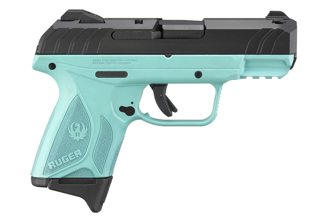Security-9 Compact 9mm Pistol with Turquoise Frame