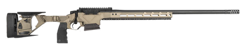 Seekins Havak HIT Pro 6mm Creedmoor, 24″ Threaded Barrel, Flat Dark Earth Folding Chassis, Black Rec, 3rd