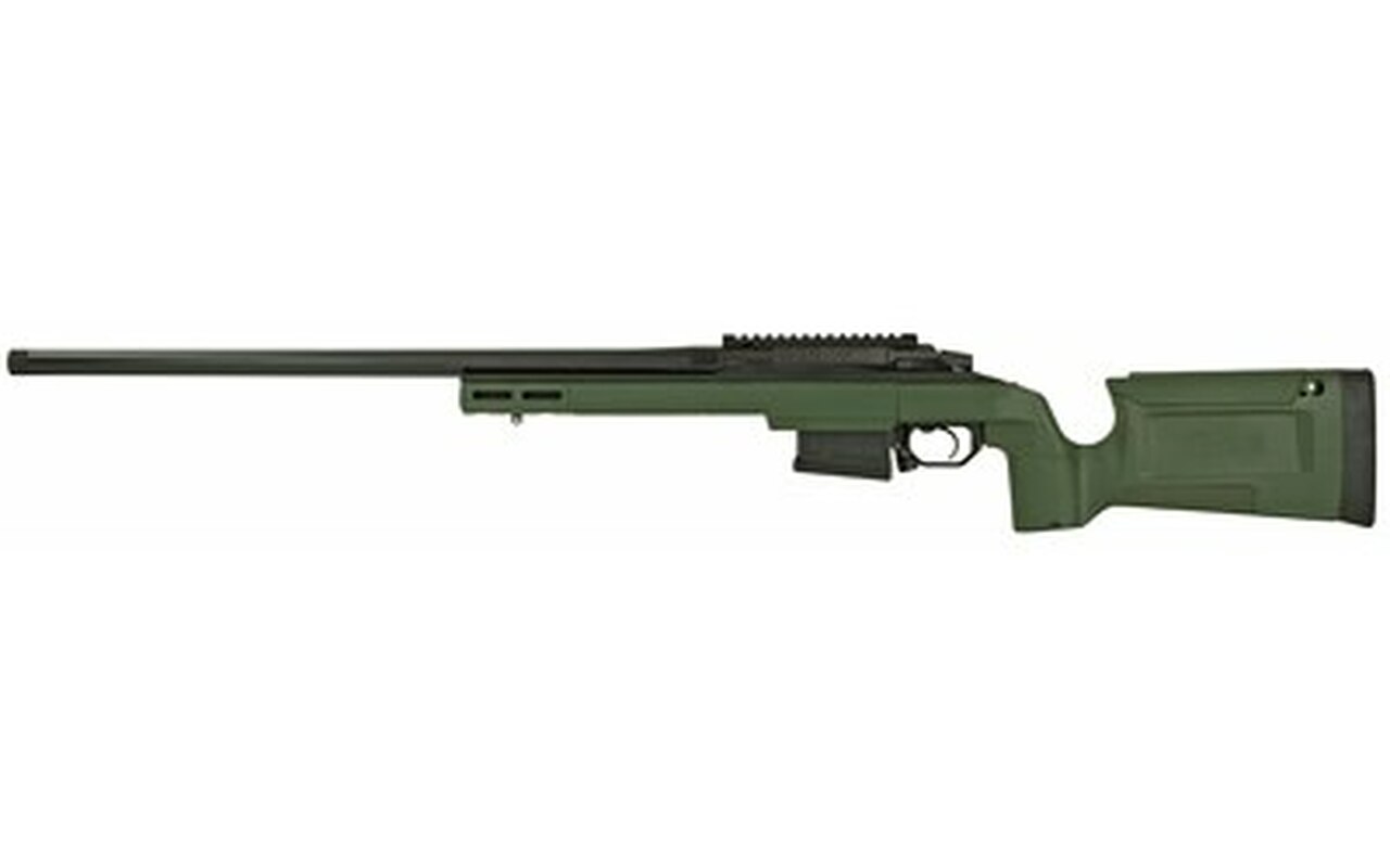 Seekins Precision Havak Bravo .308 Win, 24″ Barrel, KRG Bravo/Aluminum Chassis, Green Stock, Black, 20rd