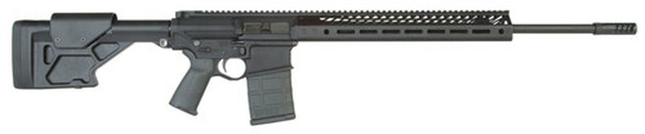 Seekins Precision SP10, Rifle, 6.5 Creedmoor, 22″ Stainless Match Grade Barrel, ProComp 10x stock, ATC Muzzle Brake, Black, 20 Round