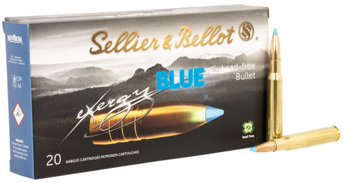 Sellier & Bellot eXergy 30-06 Springfield, 165gr, TAC-EX-Blue, 20rd Box