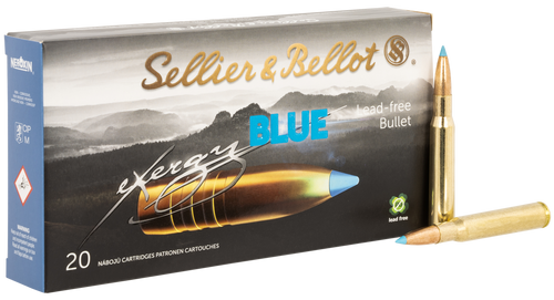 Sellier & Bellot eXergy 30-06 Springfield, 180gr, TAC-EX-Blue, 20Bx/12Cs