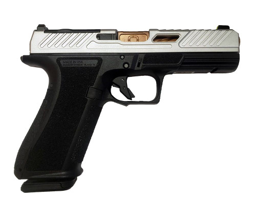 Shadow Systems DR920 Elte 9mm, 4.5″ Barrel, Black/Silver, 17rd