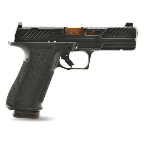 Shadow Systems DR920L Elite 9mm, 5.31″ Bronze Barrel, Black, Includes Optics Kit, Grip Kit, 17rd