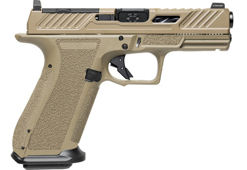Shadow Systems XR920 Elite 9mm, 4″ Barrel, Flat Dark Earth, Includes 2 Magazines, Optics Kit, Grip Kit, 17rd