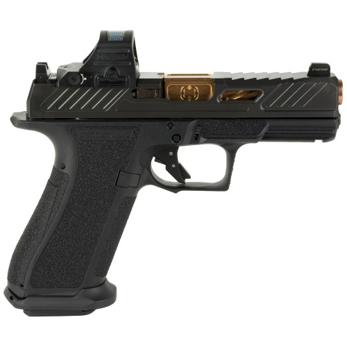 Shadow Systems XR920 Elite 9mm, 4″ Bronze Barrel, Black, Includes Holosun 507c Red Dot, 17rd