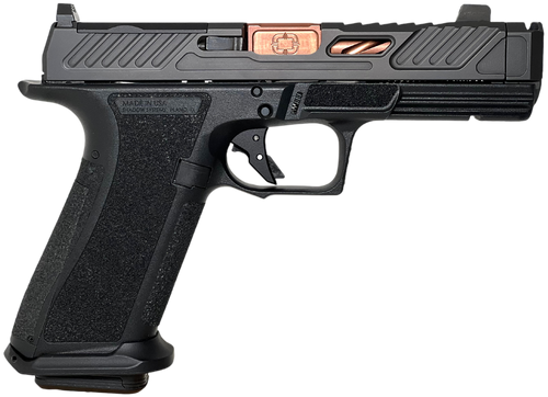 Shadow Systems XR920P 9mm, 4.25″ Bronze Barrel, Black, Optic Ready, 10rd