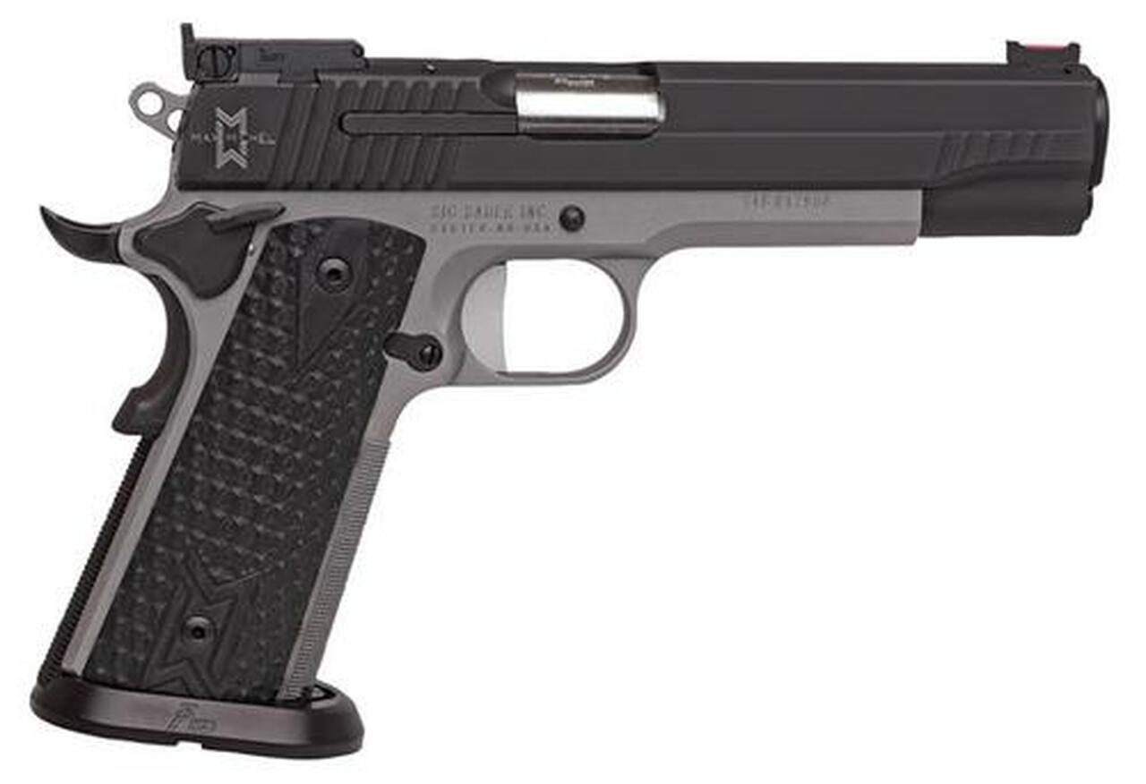 Sig 1911 40S&W, 5″ MAX Michel Reverse 2-Tone, Adj Sights, G10 Gripx2, 8rd Mag, ICE Magwell